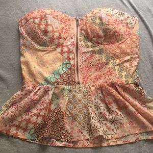 American Rag peplum bustier too (S)